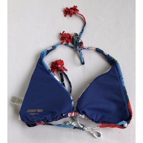 Nwot Johnny Was MARRITT Bikini Swim Top Sz S - Picture 3 of 3